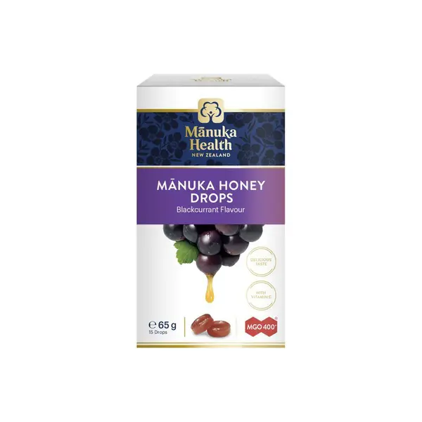 BOMBOANE CU MIERE DE MANUKA MGO™ 400+ ȘI COACĂZE - 65g - Default Title