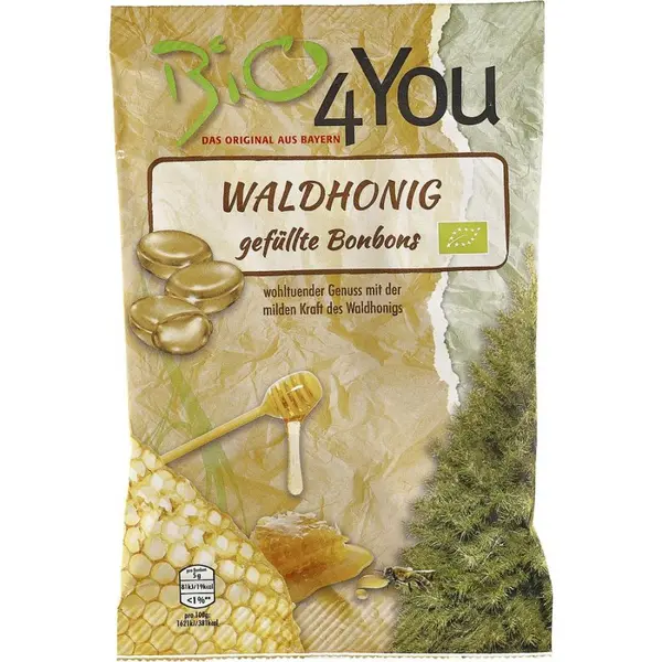 Bomboane cu miere de padure, eco - 75 g