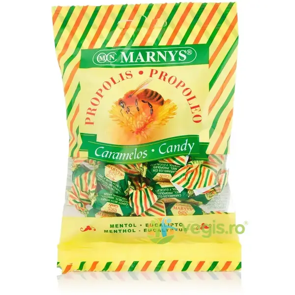 Bomboane cu Propolis, Miere, Mentol si Eucalipt 60g