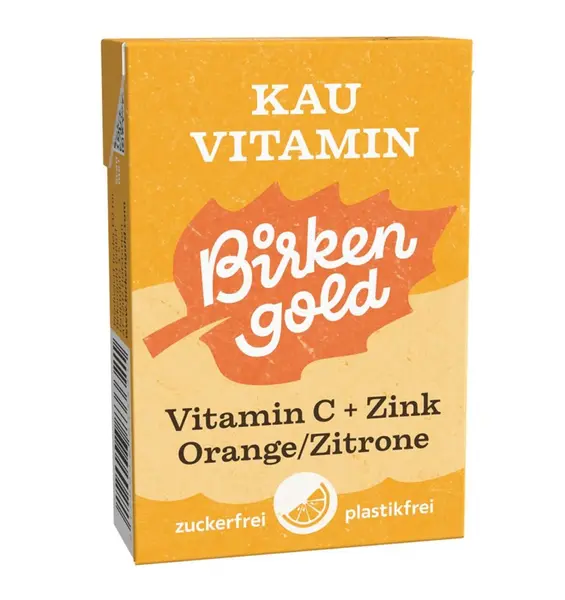 Bomboane masticabile cu xylitol, vitamina C si Zinc 28g