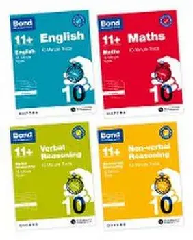 Bond 11+: Bond 11+ 10 Minute Tests Bundle with Answer Support 8-9 years. 1, Paperback/***