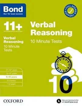 Bond 11+: Bond 11+ 10 Minute Tests Verbal Reasoning 9-10 years. 1, Paperback/Bond 11+