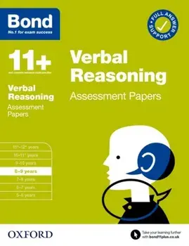 Bond 11+: Bond 11+ Verbal Reasoning Assessment Papers 8-9 years. 1, Paperback/Frances Down
