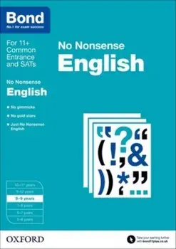 Bond: English: No Nonsense. 8-9 years, Paperback/Bond 11+