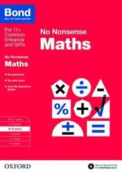 Bond: Maths: No Nonsense. 8-9 years, Paperback/Bond 11+
