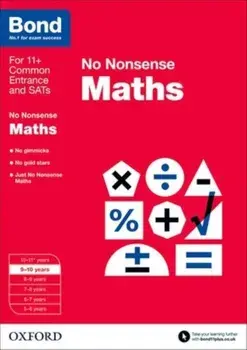 Bond: Maths: No Nonsense. 9-10 Years, Paperback/***