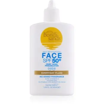 Bondi Sands SPF 50+ Everyday Face Fluid fluid pentru fata cu protectie solara SPF 50+