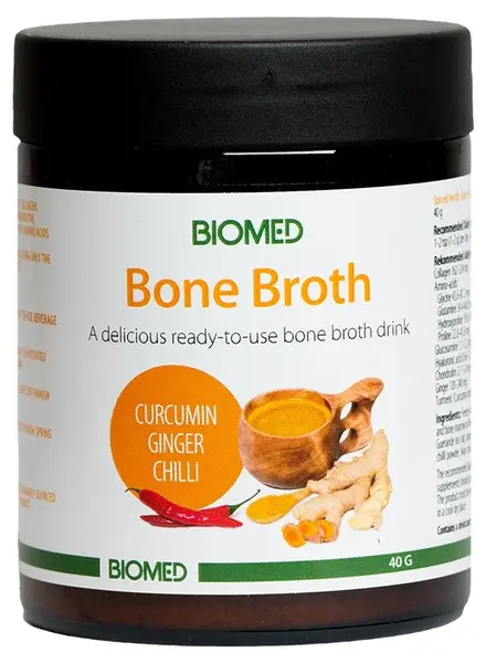 Bone Broth, complex liofilizat, 40 g, Biomed