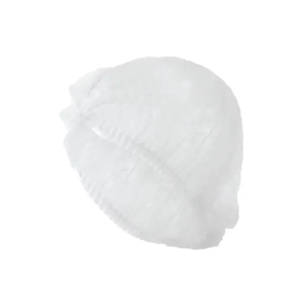 Boneta unica folosinta Terzi Industrie White non-woven Clip HeadCap 100buc
