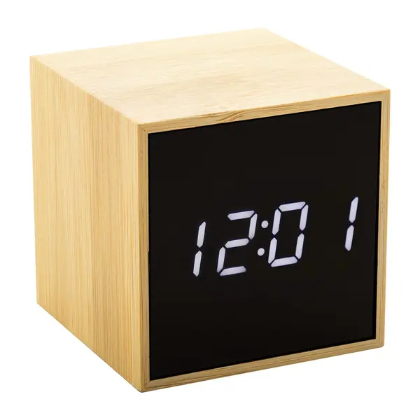 Boolarm ceas din bambus, cu alarma