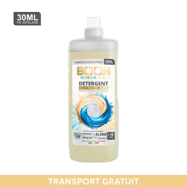 BOON Clear - detergent lichid 5l - 166 de spălări