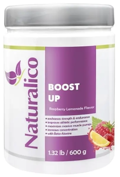 Boost Up, limonadă de zmeură, 600 g, Naturalico