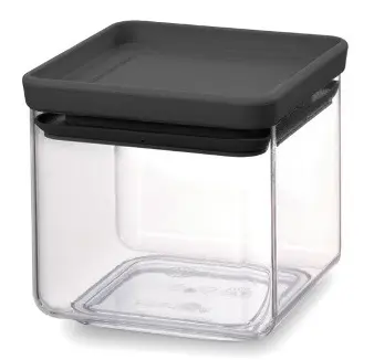 Borcan Brabantia Tasty+ - 0.7 l, capac gri închis