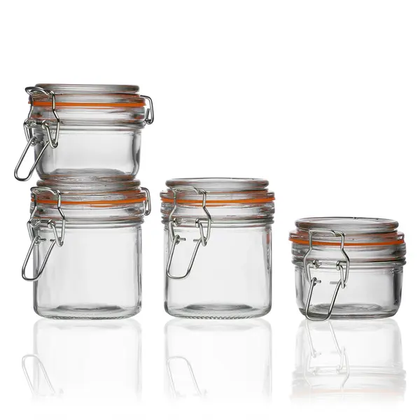 Borcan cu capac - Cristal - Modele diferite | Versa
