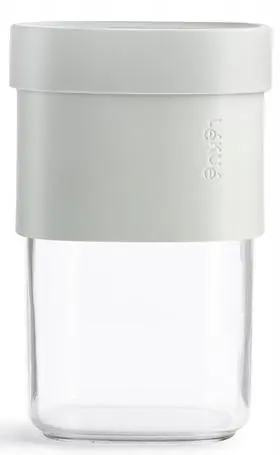 Borcan de depozitare Lekue – verde, 600-850 ml