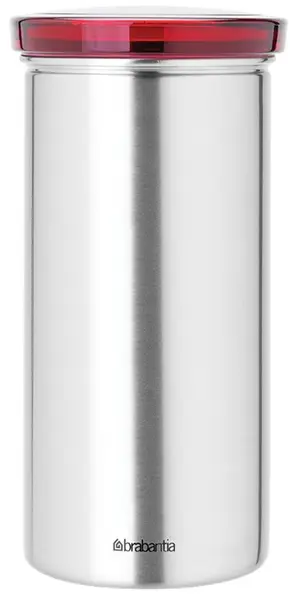 Borcan pentru 18 capsule de cafea Brabantia, Red Lid