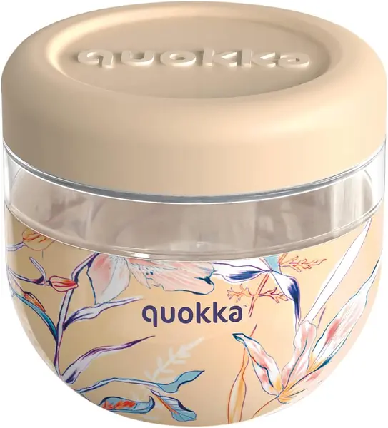 Borcan pentru mâncare Quokka Bubble - Vintage Floral, 770 ml