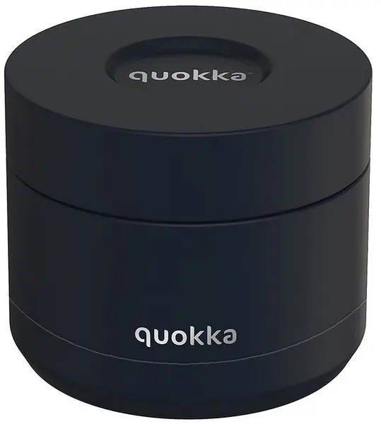 Borcan termos pentru alimente Quokka Whim - Negru, 360 ml