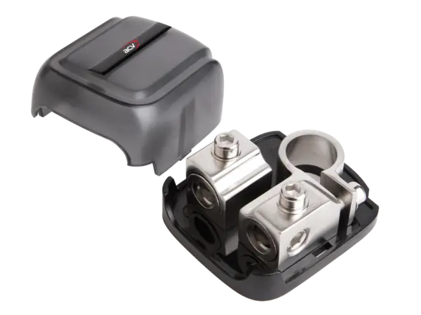Borna baterie auto ACV 30.4040-02, 1 Intrare 2 Iesiri 20mm²