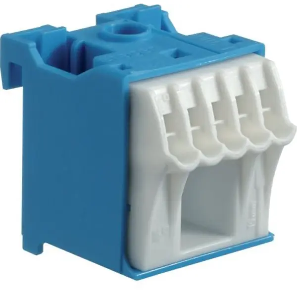 Borniera de nul 6 borne Quick Connect Hager KN06N