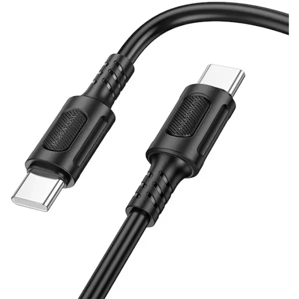 Borofone CABLU alimentare si date Borofone BX113, Fast Charging Data Cable pt. smartphone, USB Type-C la USB Type-C 60W , 2m, Negru