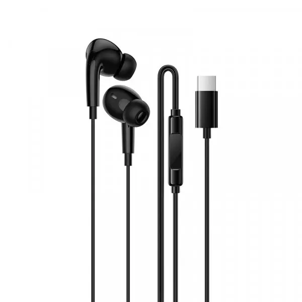 Borofone Casti Stereo Borofone BM100 Pro Fuente, USB-C, Microfon, Negru