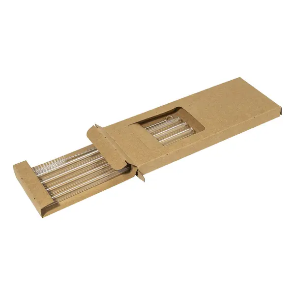 Borosip set de paie de sticlă