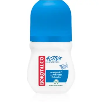 Borotalco Active Sea Salts Deodorant roll-on cu o eficienta de 48 h