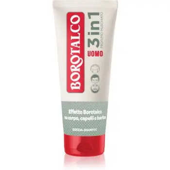 Borotalco MEN 3 in 1 Gel de duș pentru bărbați pentru față, corp și păr
