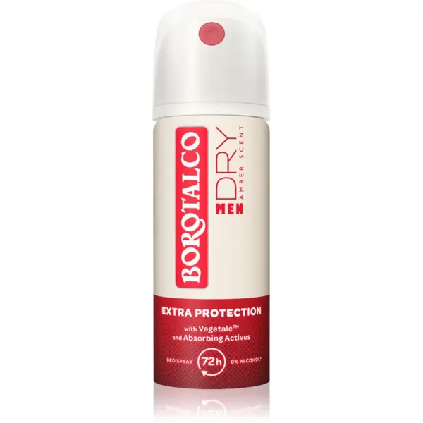 Borotalco MEN Dry deodorant spray 72 ore parfum Amber 40 ml