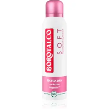 Borotalco Soft Talc & Pink Flower deodorant spray fară alcool