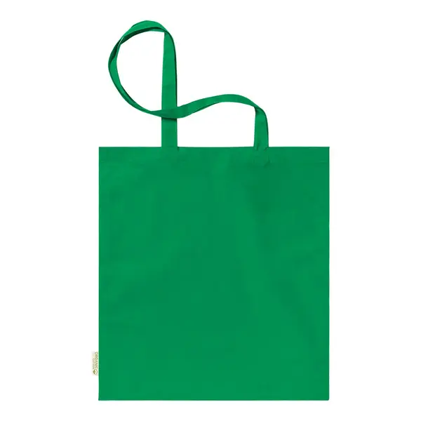 Borough geantă de cumpărături din bumbac - verde