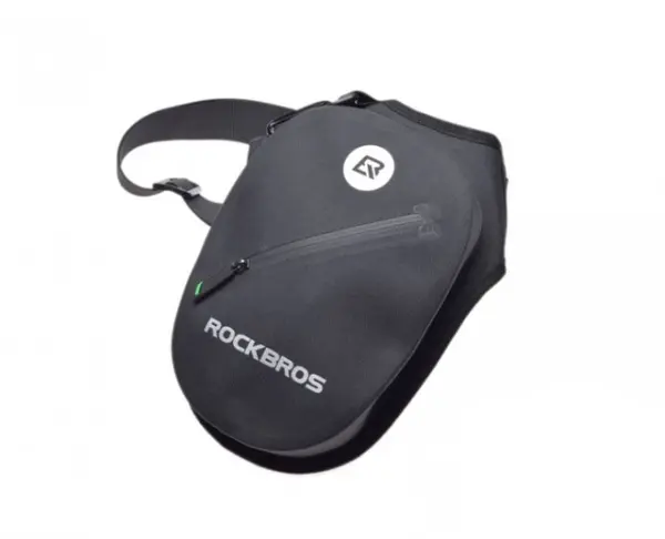 Borseta moto impermeabila pentru picior, culoare negru