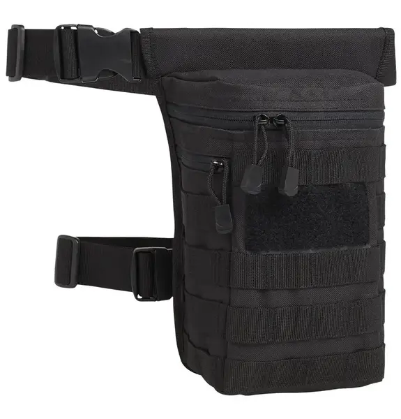 Borseta tactica picior Side Kick Bag Brandit - NEGRU