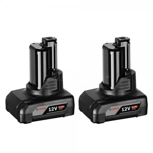 BOSCH Acumulator Bosch Professional Twin pack 2xGBA 12V 6,0 Ah
