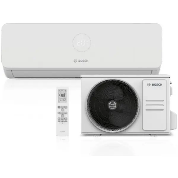 BOSCH Aparat de aer conditionat Bosch Climate 3200i, 12000 BTU, A++/A+, functie Wind avoid me, functie Follow-me, Wi-Fi Ready, Alb
