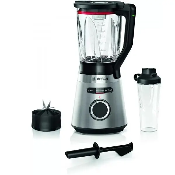 BOSCH Blender BOSCH VitaPower Serie 4 MMB6384M, 1.5l, 1200W, viteza variabila, negru-argintiu