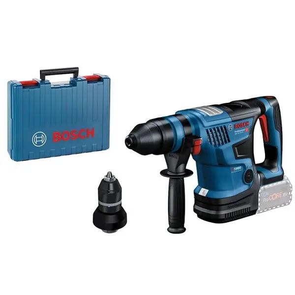 BOSCH Bosch GBH 18V-34 CF (solo) Ciocan rotopercutor SDS-PLUS brushless Biturbo, Li-Ion, 5.8 J, fara acumulator in set