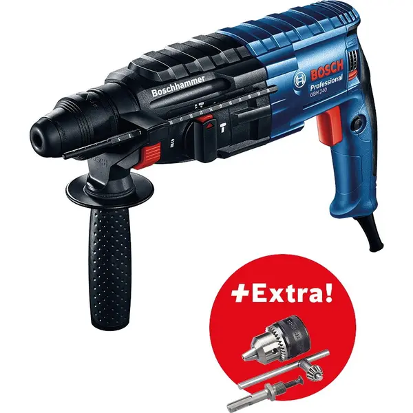 BOSCH Bosch GBH 240 Ciocan rotopercutor SDS-plus 790 W, 2.7 J + Mandrina