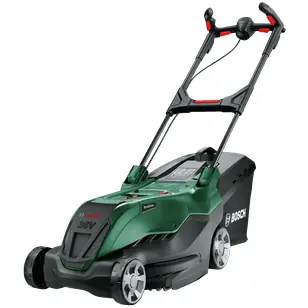 BOSCH Bosch Utilaje tehnice pentru gradina - Masina de tuns gazon pe acumulator 36V, raza de actiune 44 cm, 1x acumulator 4,0 Ah Li-Ion, incarcator 06008B9G01