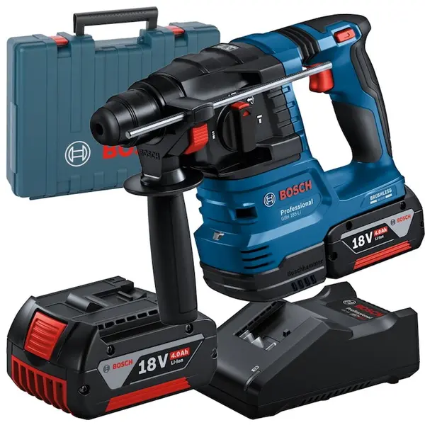 BOSCH Ciocan rotopercutor BOSCH GBH 185-LI, SDS plus, 18 V, 1.9 J, 4675 bpm