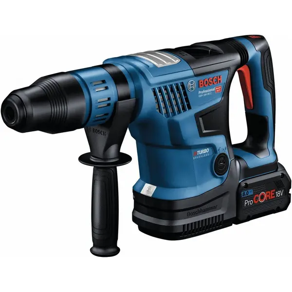 BOSCH Ciocan rotopercutor cu acumulator BITURBO Bosch 0611915002, cu SDS max GBH 18V-36 C, Albastru