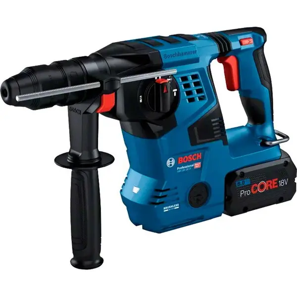BOSCH Ciocan rotopercutor cu acumulator BOSCH GBH 18 V-28 CF, SDS plus, 0611921001