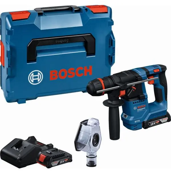 BOSCH Ciocan rotopercutor cu acumulator Bosch ONECHUCK PRO GBH 18V-18 X, 1.5 J, SDS plus, fara acumulator