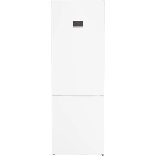 BOSCH Combina frigorifica Bosch KGN497WDF, 440 L, NoFrost, VitaFresh, Touch control, Raft sticle, PerfectFit, Clasa D, H 203 cm, Alb