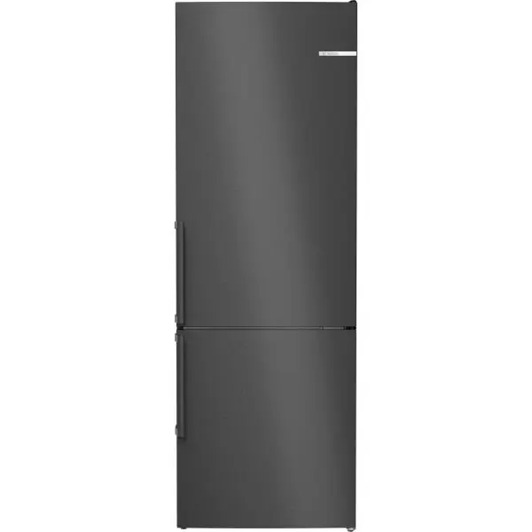 BOSCH Combina frigorifica Bosch KGN49VXDT, 440 l, NoFrost,Clasa D, H 203 cm, Black Inox AntiAmprenta