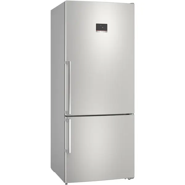 BOSCH Combina frigorifica Bosch KGN76XIEP, 526L, Clasa E, H 186 cm, Inox
