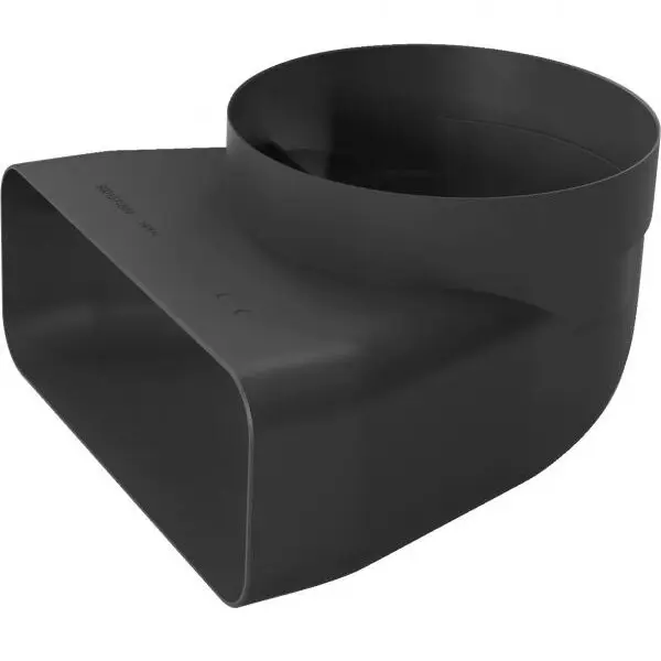 BOSCH Conducta 90° ⌀150mm BOSCH HEZ9VDSI1 - 17005350, Conector rotund-rectangular tip tata