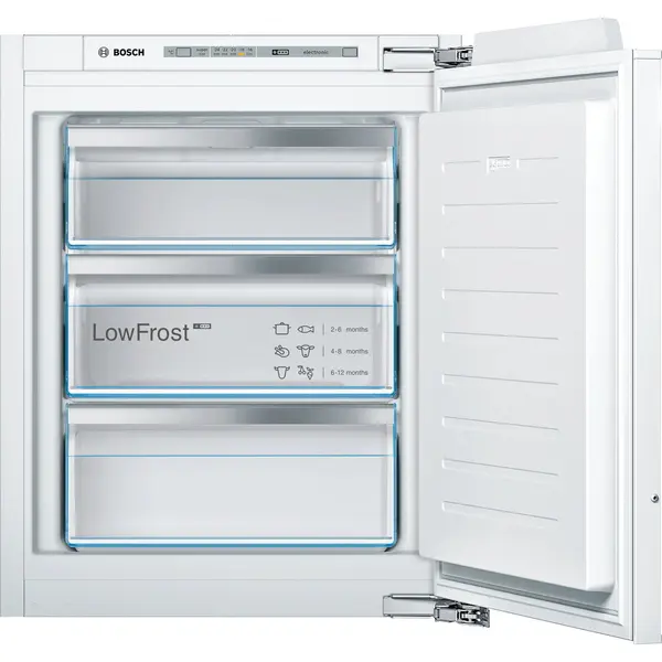 BOSCH Congelator incorporabil Bosch GIV11AFE0, 72L, Clasa E, H 71.2 cm, Argintiu