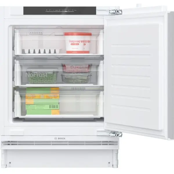 BOSCH Congelator incorporabil Bosch GUN21ADE0, 85 l, 3 sertare, No Frost, Clasa E, H 82 cm